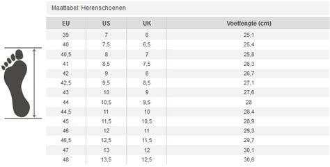 schoenmaten heren.